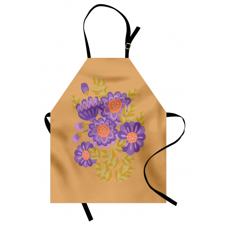Bouquet of Fall Blossom Apron