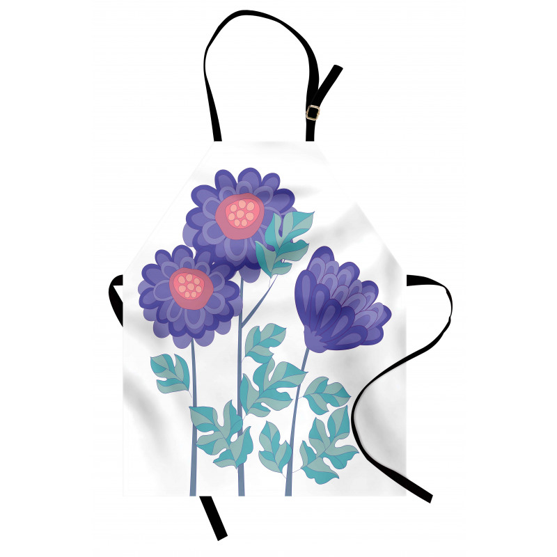 Ornamental Flower Bouquet Apron