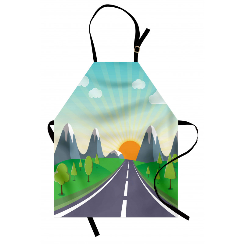 Road Trip Forest Apron