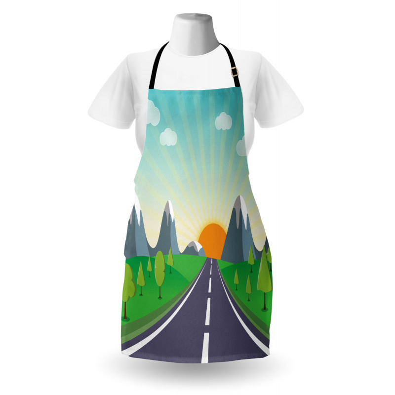 Road Trip Forest Apron