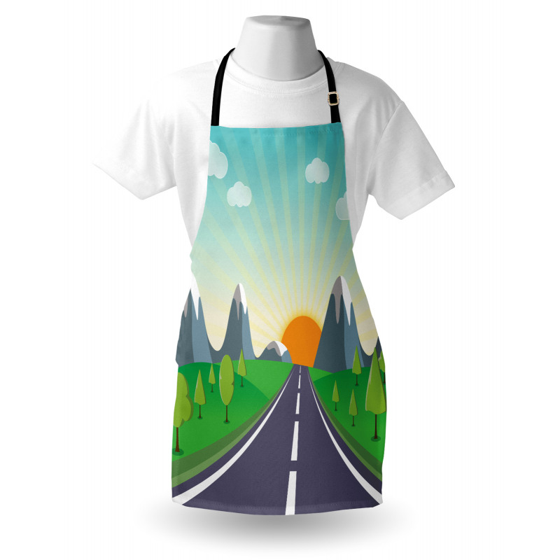 Road Trip Forest Apron