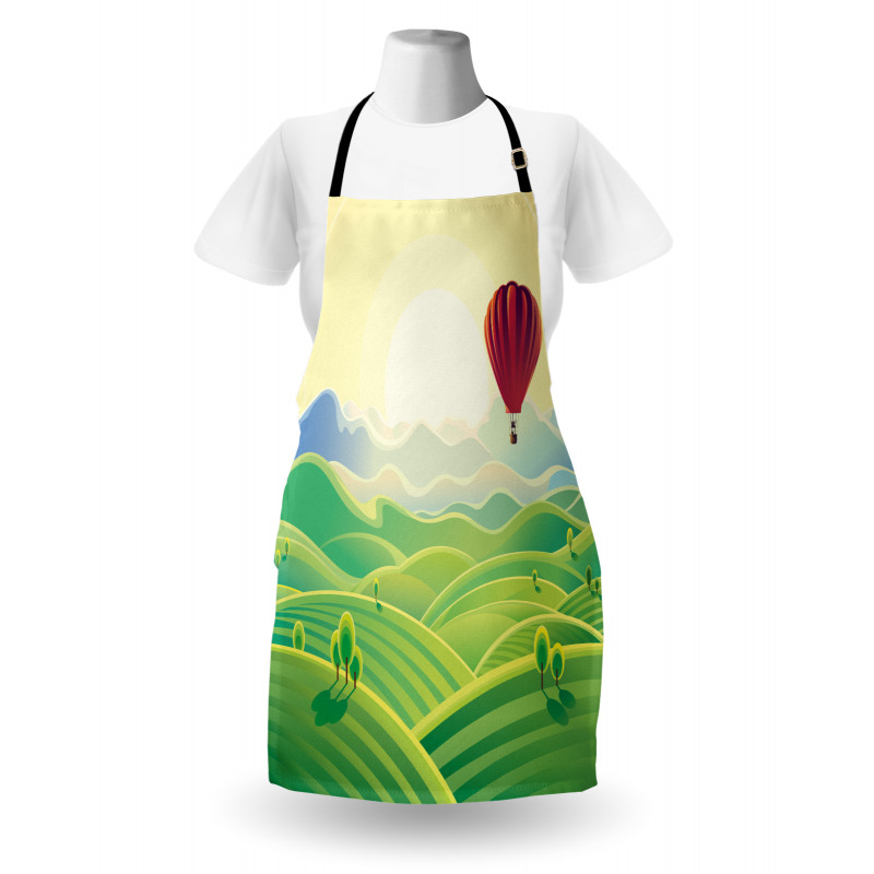 Peaceful Summer Field Apron