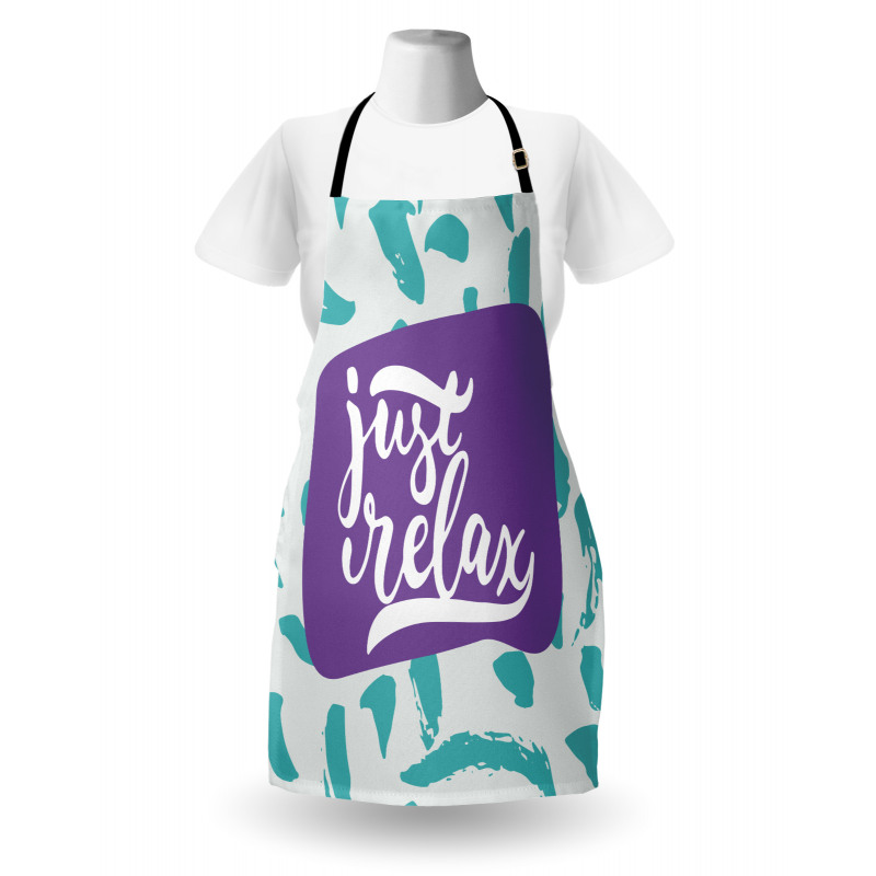 Calligraphic Message Apron