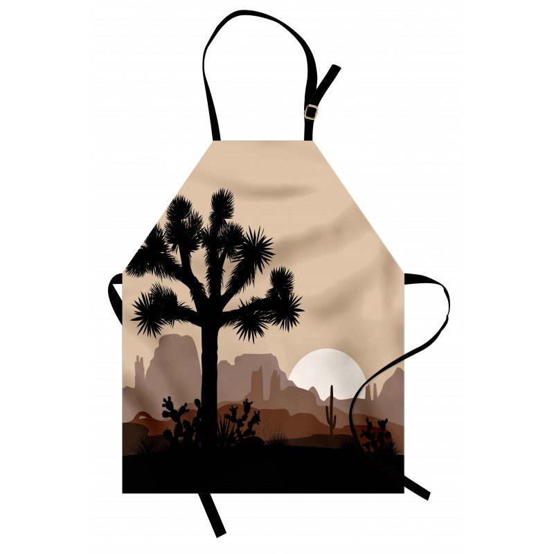 Joshua Tree Morning Scene Apron