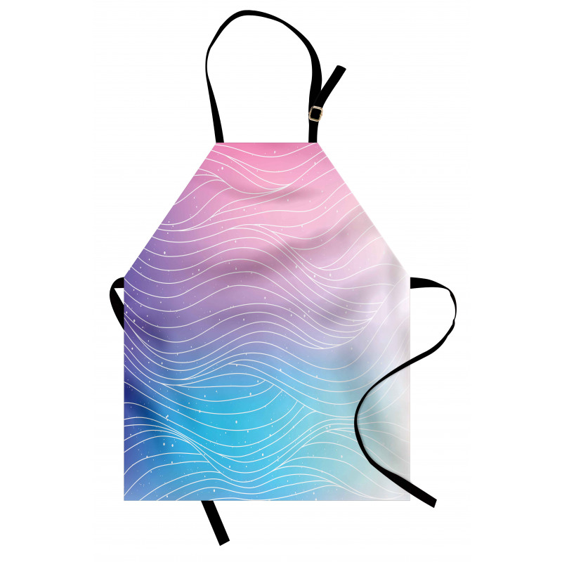 Nebula Sky Ombre Effect Apron