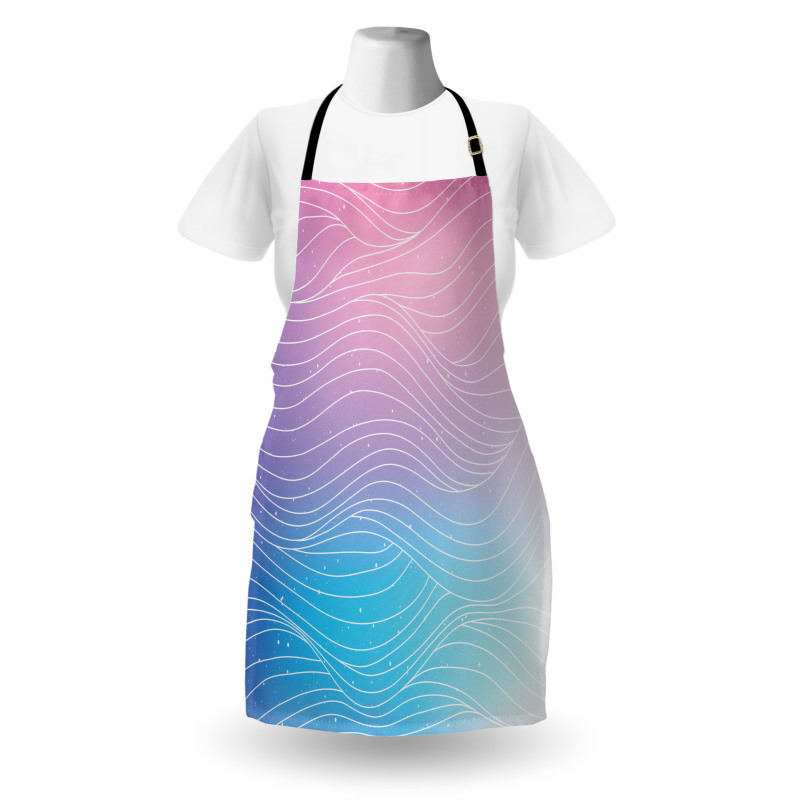 Nebula Sky Ombre Effect Apron