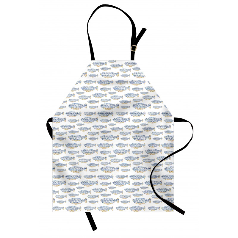 Pointillist Style Artwork Apron