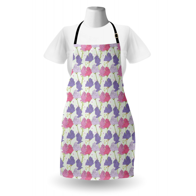 Spring Rose Garden Apron