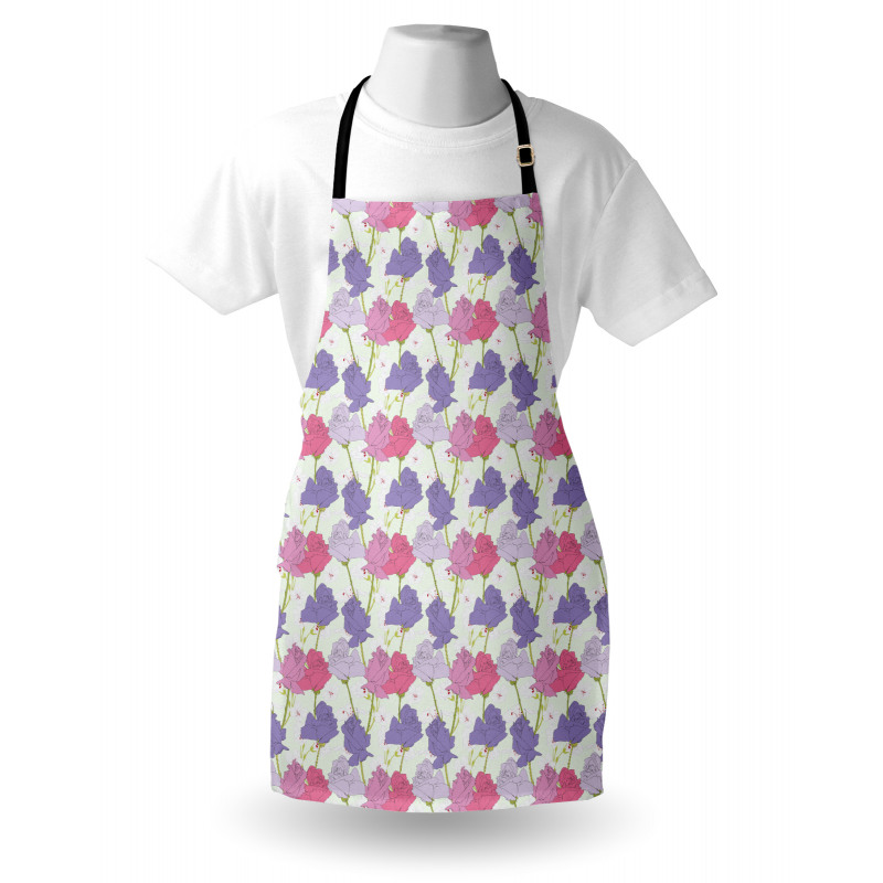 Spring Rose Garden Apron