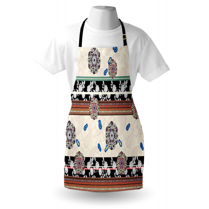 Abstract Petals and Roses Apron