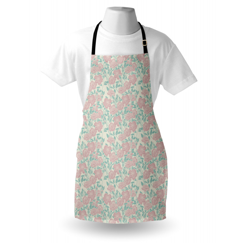 Romantic Tender Garden Art Apron