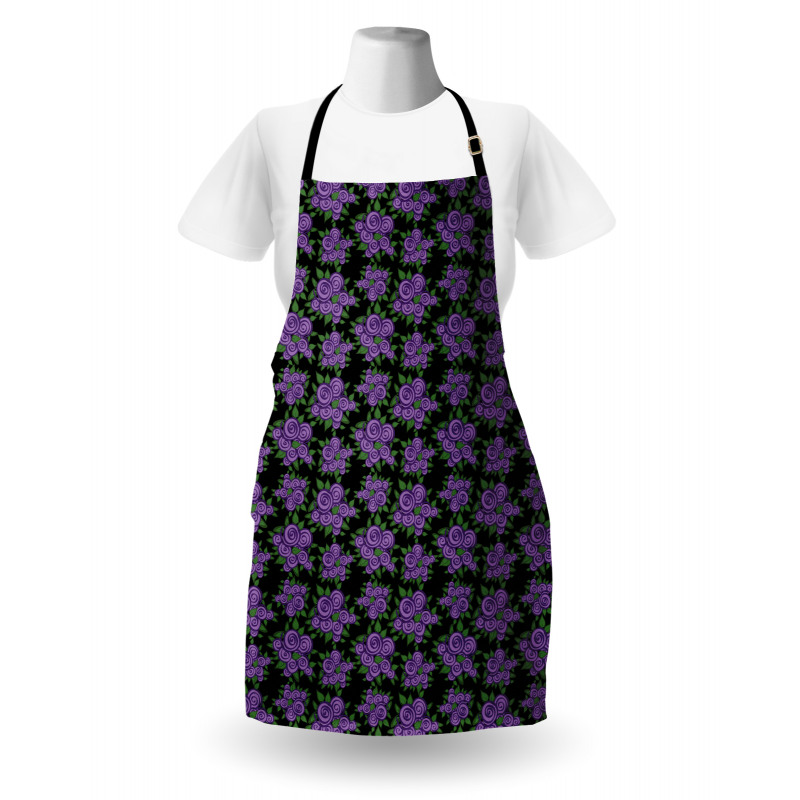 Abstract Garden Bouquet Apron