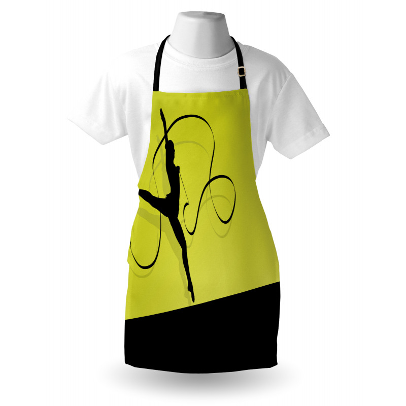 Woman with Ribbon Apron