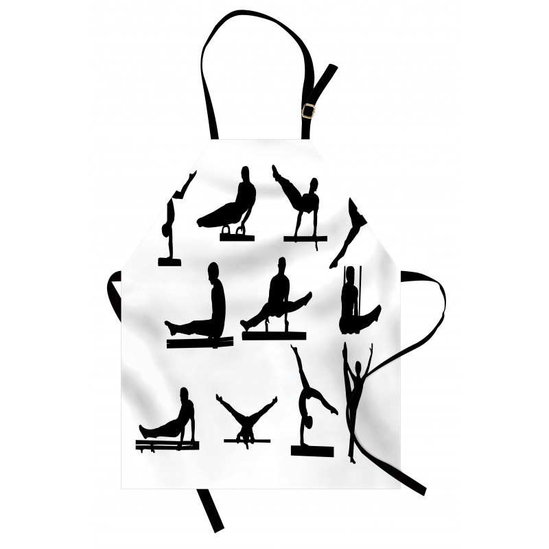 Athlete Silhouettes Apron