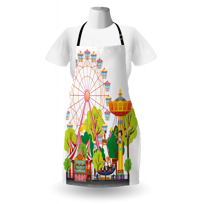 Carnival Tents Apron