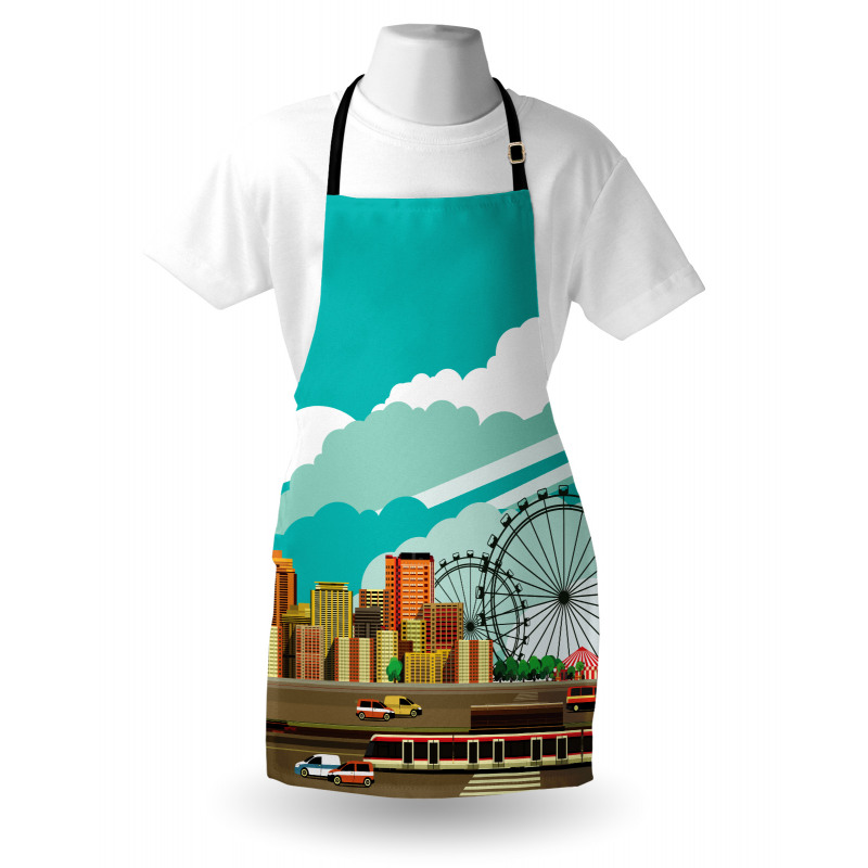 Downtown Panaroma Apron