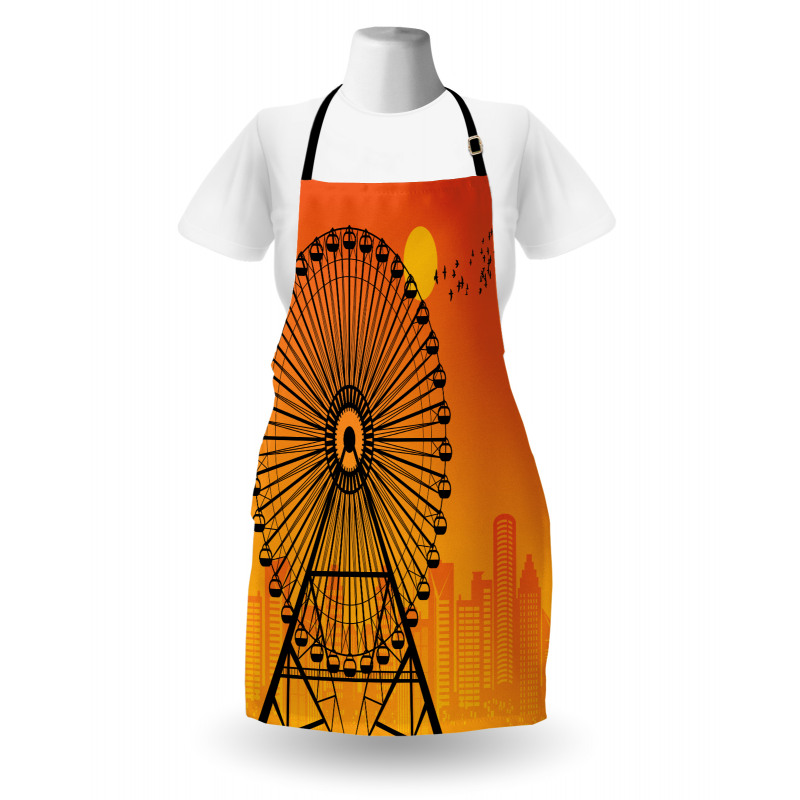 Cityscape Sunset Apron