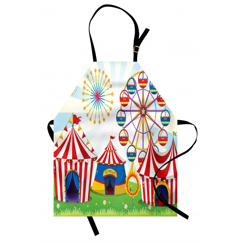 Striped Tents Apron