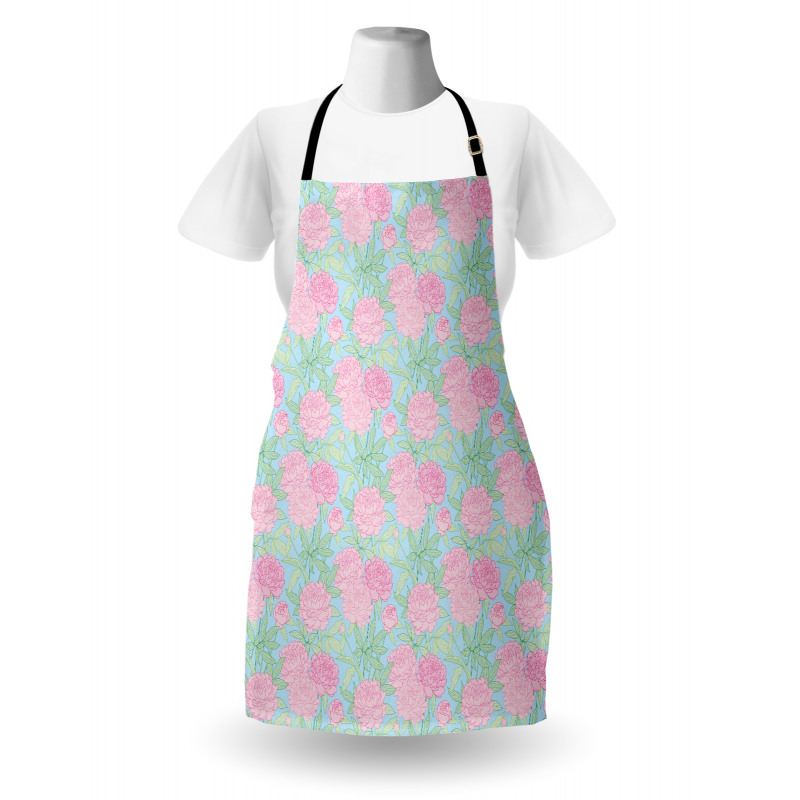 Fresh Petals Sprout Stems Apron