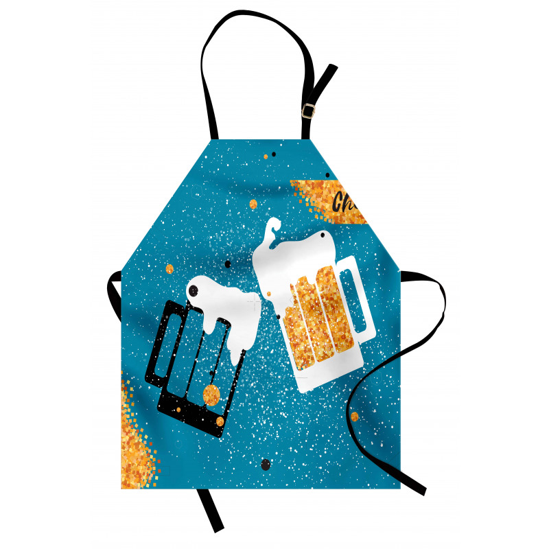 Beer Mugs Toasting Apron