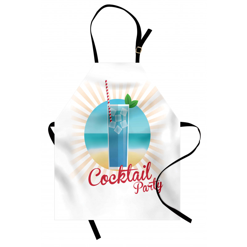 Beach Cocktail Party Apron