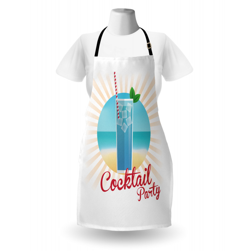 Beach Cocktail Party Apron