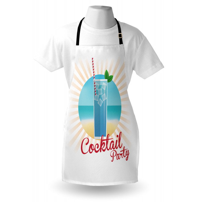 Beach Cocktail Party Apron