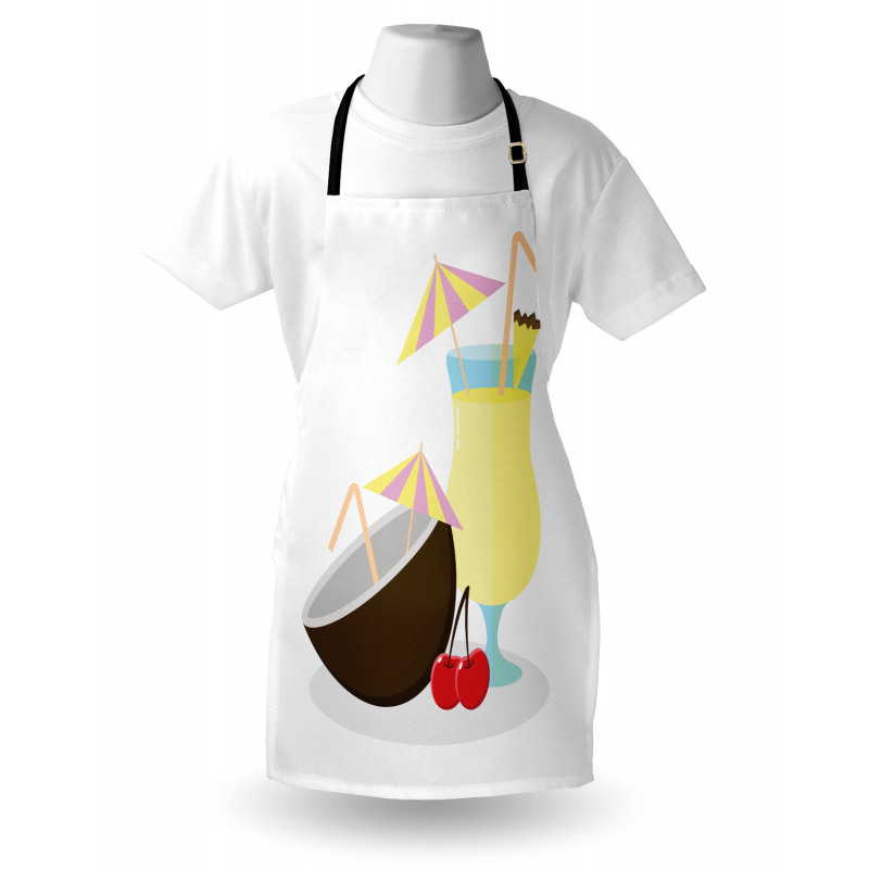 Pina Colada Cocktail Apron