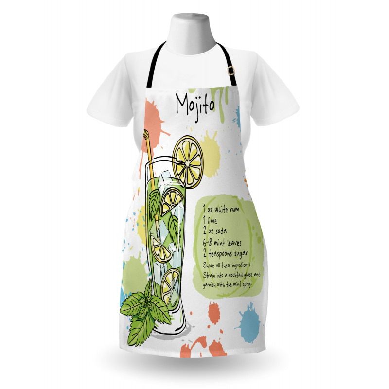 Mojito Cocktail Recipe Apron