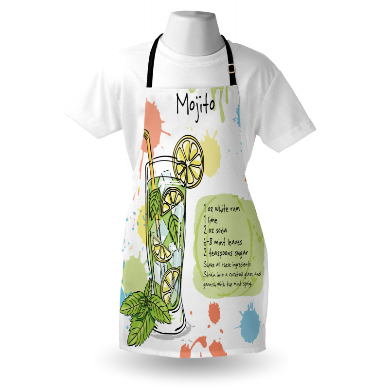 Mojito Cocktail Recipe Apron