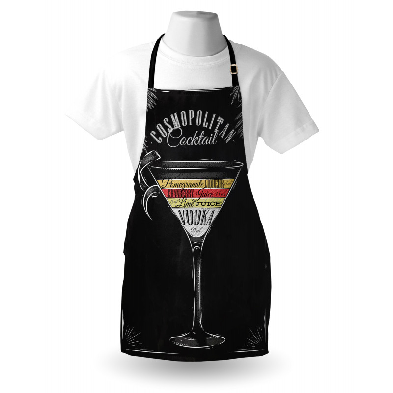 Cosmopolitan Recipe Apron