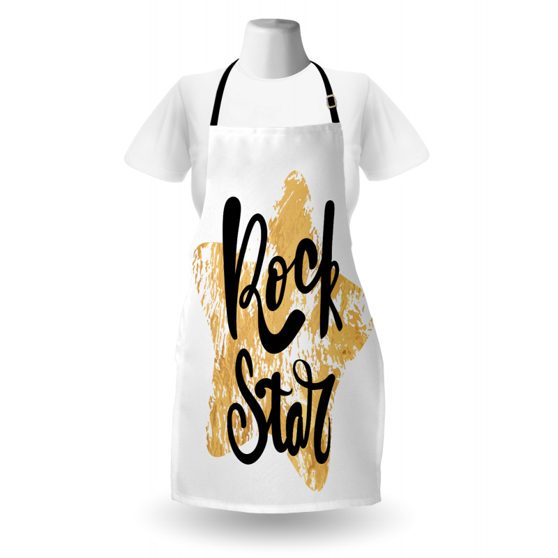 Rock Star Words Apron