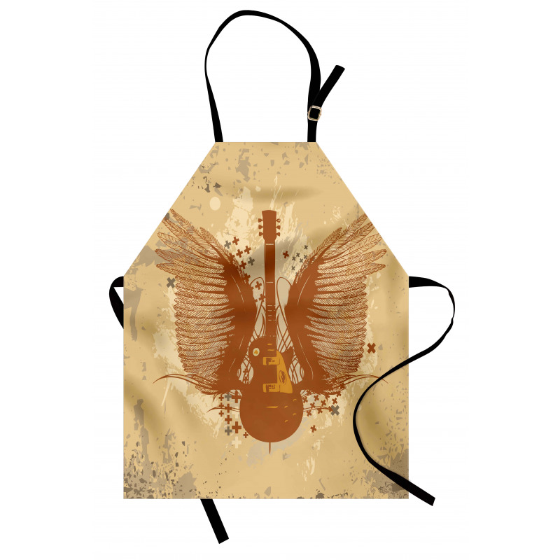 Guitar with Wings Apron