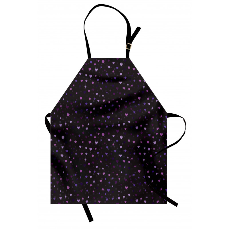 Colorful Hearts Spots Apron