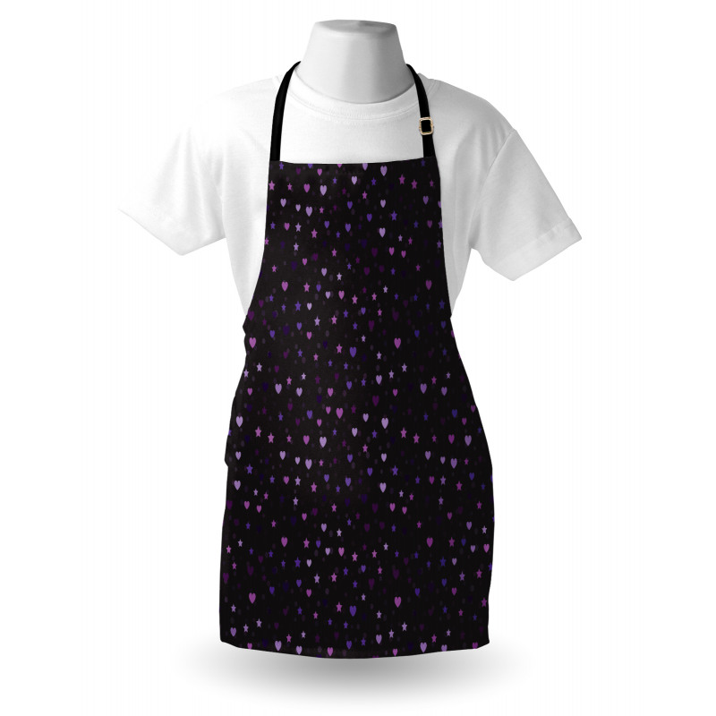 Colorful Hearts Spots Apron