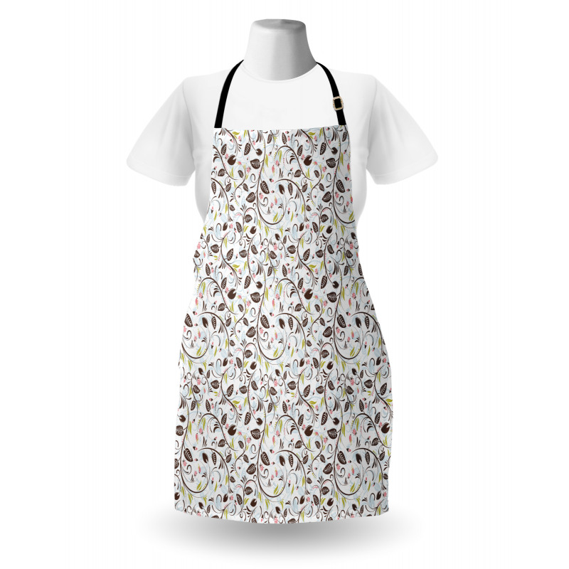 Curvy Stem Bud Ladybird Apron