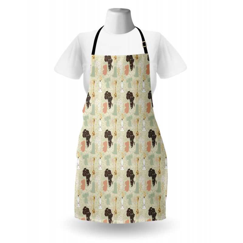 Fauna Pattern Apron