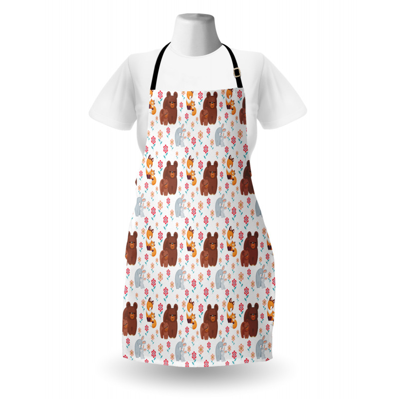 Mothers Day Baby and Mom Apron