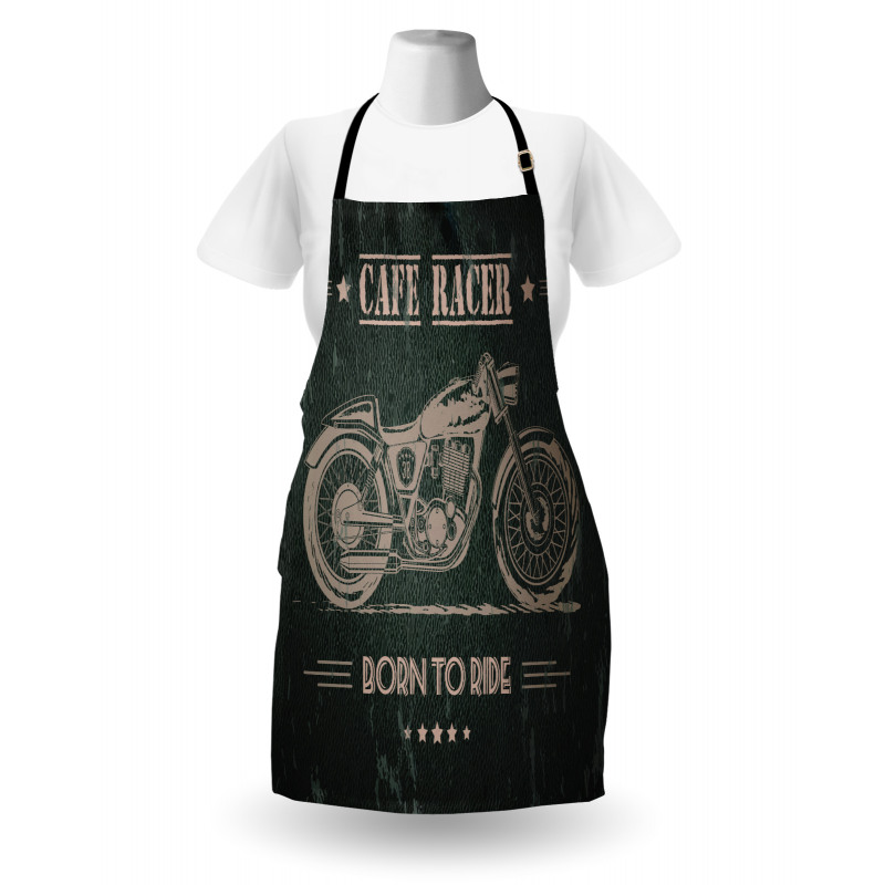 Born to Die Words Apron