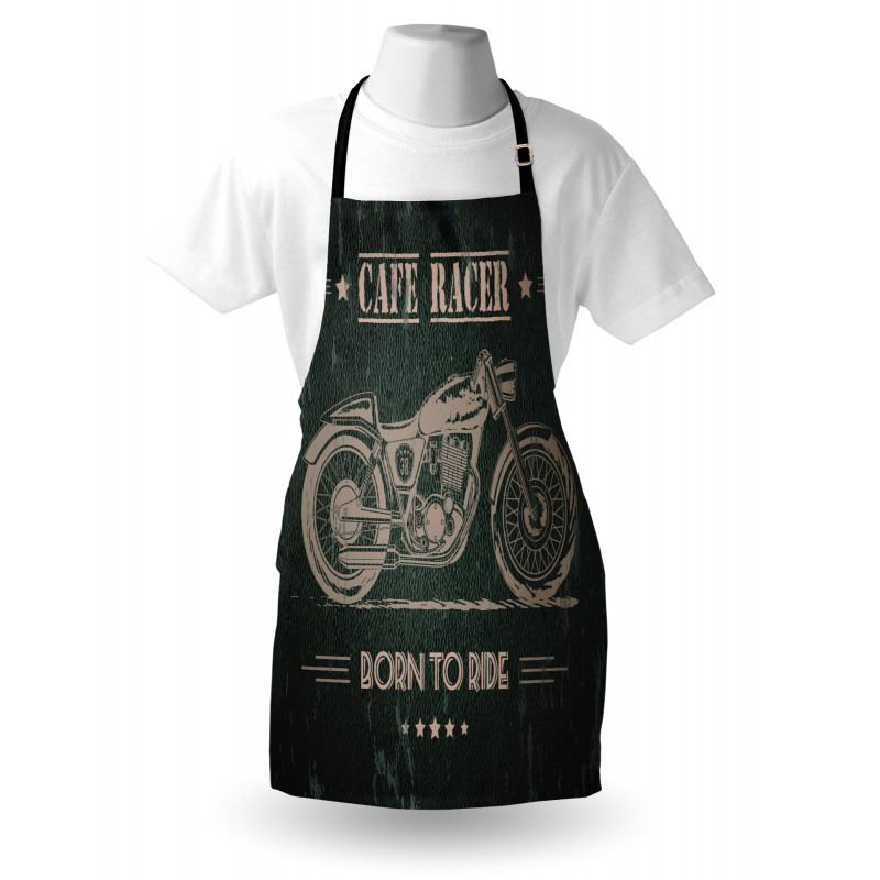 Born to Die Words Apron