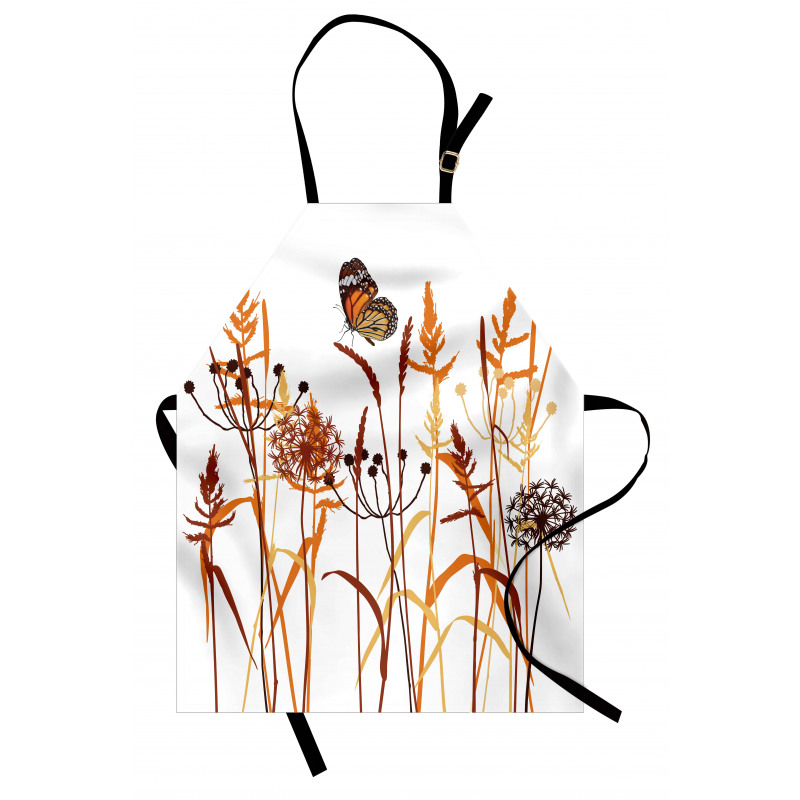 Composition with Leaves Apron