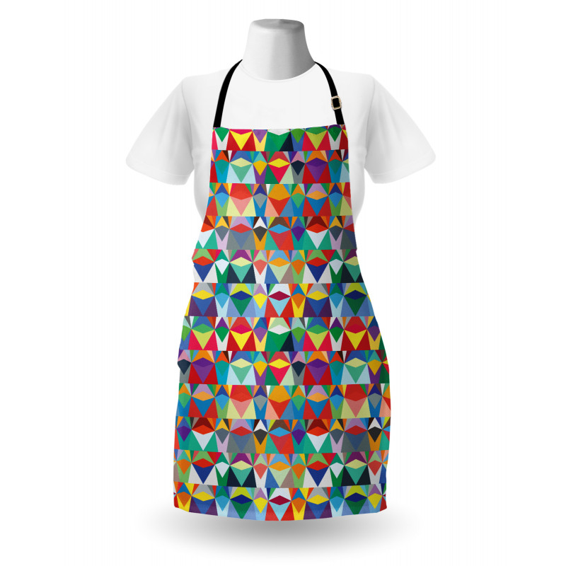 Chevron Triangles Apron