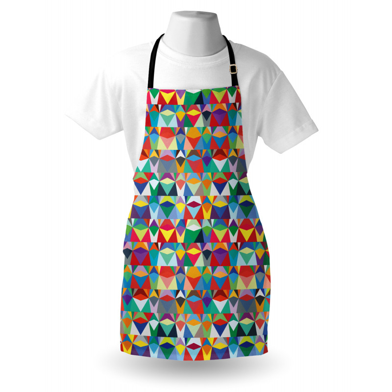 Chevron Triangles Apron