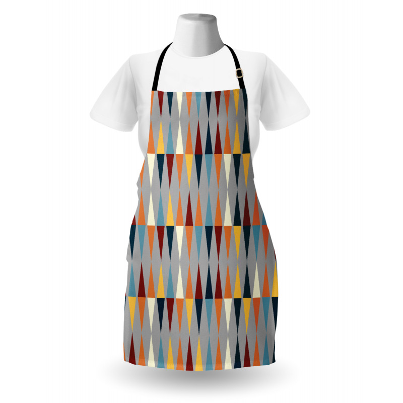 Triangles Diamond Motifs Apron