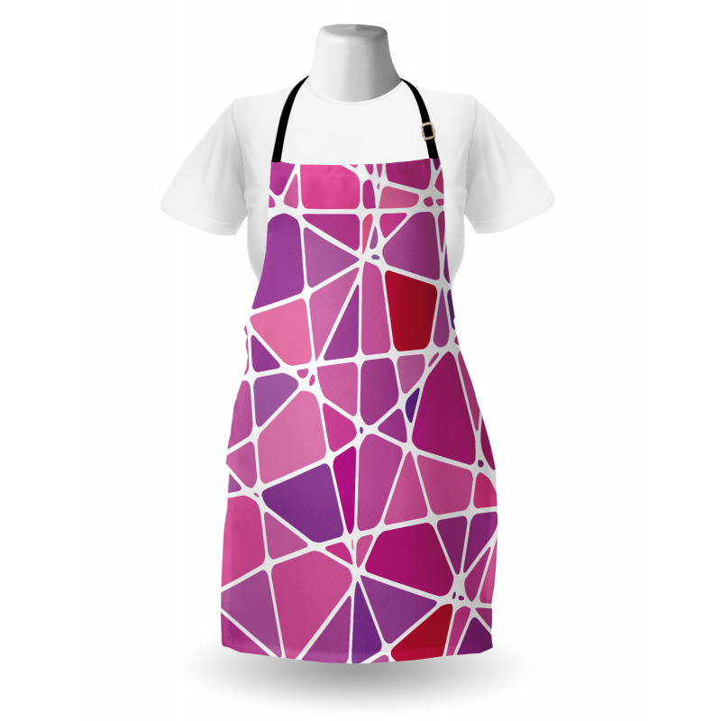 Uneven Color Blocks Apron