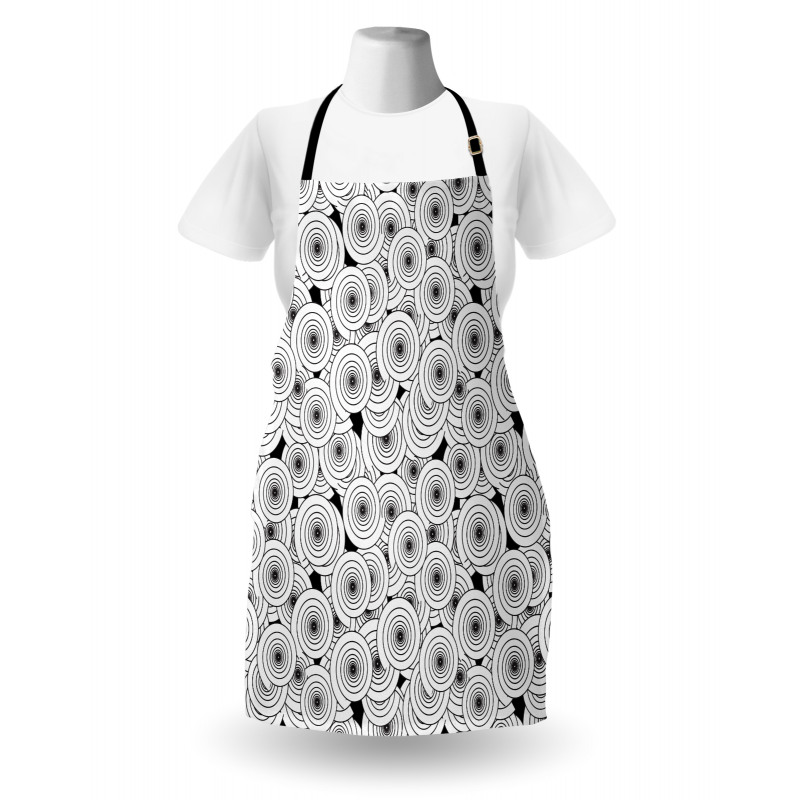 Overlapping Spirals Apron