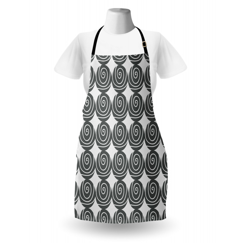 Flush-seamed Circles Apron