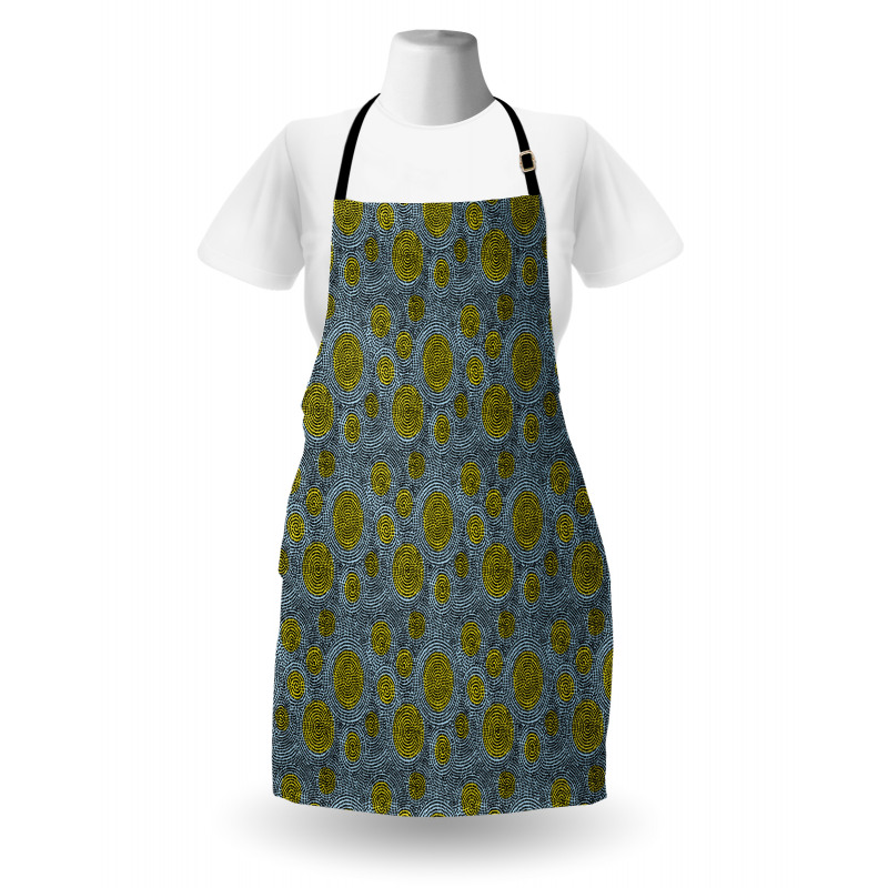 Circular Movement Dot Apron