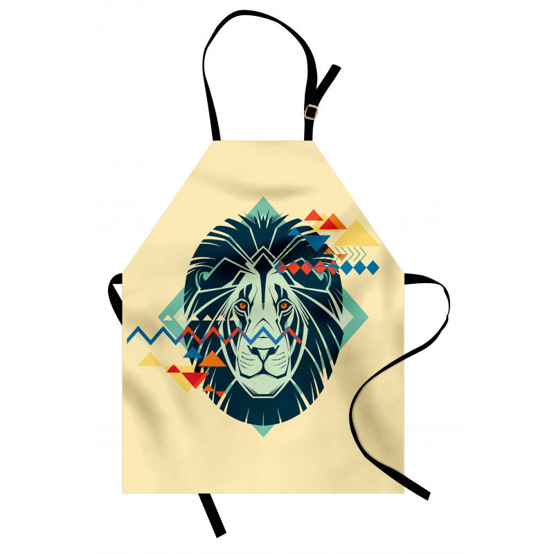 Modern Animal Portrait Apron