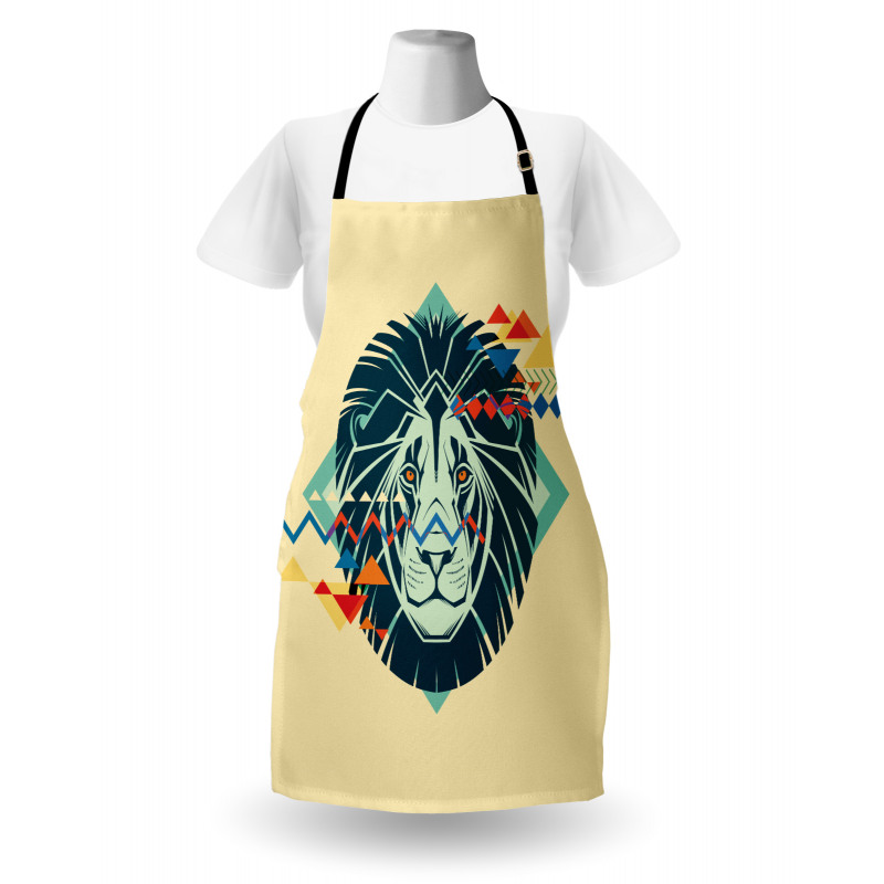 Modern Animal Portrait Apron